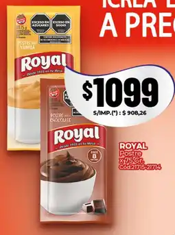 Diarco Royal postre oferta