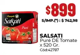 Diarco Salsati puré de tomate oferta