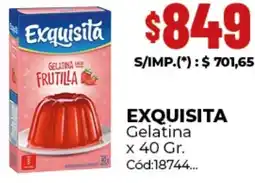 Diarco Exquisita gelatina oferta