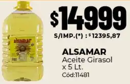 Diarco Alsamar aceite girasol oferta