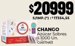 Diarco Chango azúcar sobres oferta