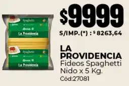 Diarco Providencia fideos spaghetti nido oferta