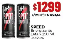 Diarco Speed energizante lata oferta