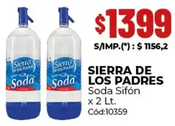 Diarco Los padres soda sifón oferta