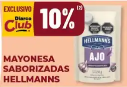 Diarco Hellmann's mayonesa saborizadas oferta