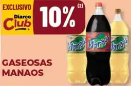 Diarco Manaos gaseosas oferta