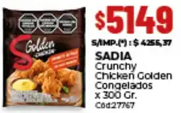 Diarco Sadia crunchy chicken golden congelados oferta