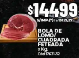 Diarco Bola de lomo cuadrada feteada oferta