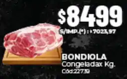 Diarco Bondiola congelada oferta