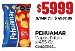 Diarco Pehuamar papas fritas oferta
