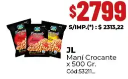 Diarco Jl maní crocante oferta