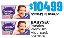 Diarco Babysec pañales premium hiperpack oferta
