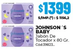 Diarco Johnson's baby jabón de tocador oferta