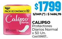 Diarco Calipso protectores diarios normal oferta