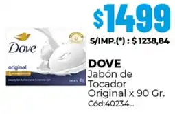 Diarco Dove jabón de tocador original oferta