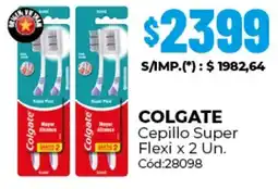 Diarco Colgate cepillo super flexi oferta
