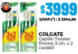 Diarco Colgate cepillo twister promo oferta