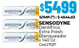 Diarco Sensodyne dentifrico extra fresh blanqueador oferta