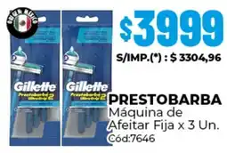 Diarco Prestobarba máquina de afeitar fija oferta