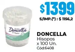Diarco Doncella hisopos oferta