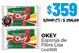 Diarco Okey esponja de fibra lisa oferta