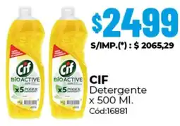 Diarco Cif detergente oferta