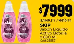 Diarco Skip jabón líquido activo botella oferta
