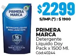 Diarco Primera marca detergente líquido doy pack oferta