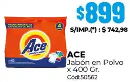 Diarco Ace jabón en polvo oferta