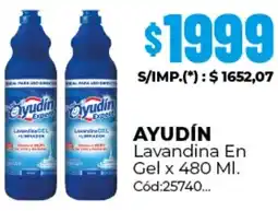 Diarco Ayudín lavandina en gel oferta