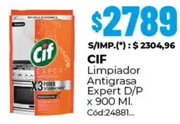 Diarco Cif limpiador antigrasa expert d/p oferta