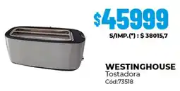 Diarco Westinghouse tostadora oferta