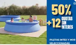 Diarco Piletas intex y mor seleccionadas oferta