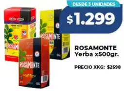 Supermayorista Vital Rosamonte yerba oferta