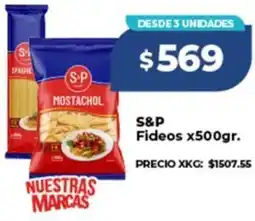 Supermayorista Vital S&p fideos oferta