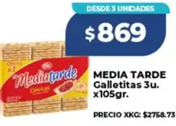 Supermayorista Vital Media tarde galletitas oferta