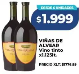 Supermayorista Vital Viñas de alvear vino tinto oferta
