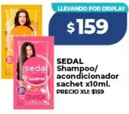 Supermayorista Vital Sedal shampoo/ acondicionador sachet oferta