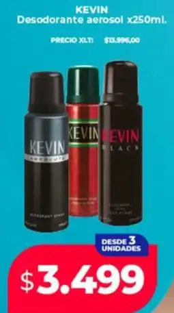 Supermayorista Vital Kevin desodorante aerosol oferta