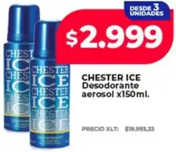 Supermayorista Vital Chester ice desodorante aerosol oferta