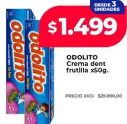 Supermayorista Vital Odolito crema dent frutilla oferta