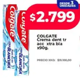 Supermayorista Vital Colgate crema dent tr acc xtra bla oferta