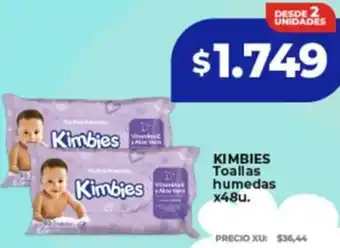 Kimbies toallas humedas