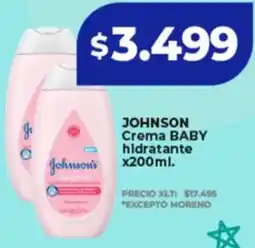 Supermayorista Vital Johnson's crema baby hidratante oferta