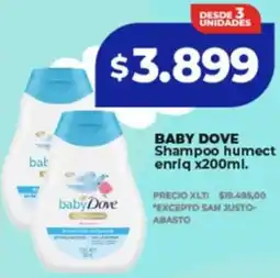 Supermayorista Vital Baby dove shampoo humect enriq oferta