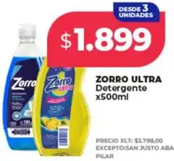 Supermayorista Vital Zorro ultra detergente oferta