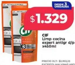 Supermayorista Vital Cif limp cocina expert antigr d/p oferta