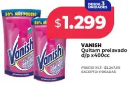 Supermayorista Vital Vanish quitam prelavado d/p oferta