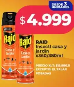 Supermayorista Vital Raid insect casa y jardin oferta