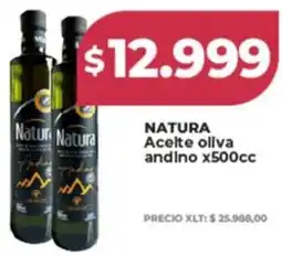 Supermayorista Vital Natura aceite oliva andino oferta